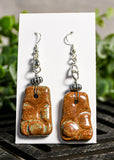 Heirloom Blue Dangle Earrings