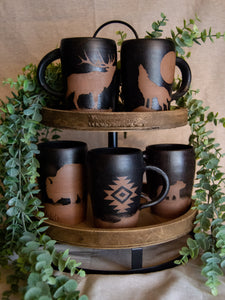 Wild Rojo Full 8 Mug Set