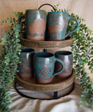 Wild Rojo 5 Mug Set