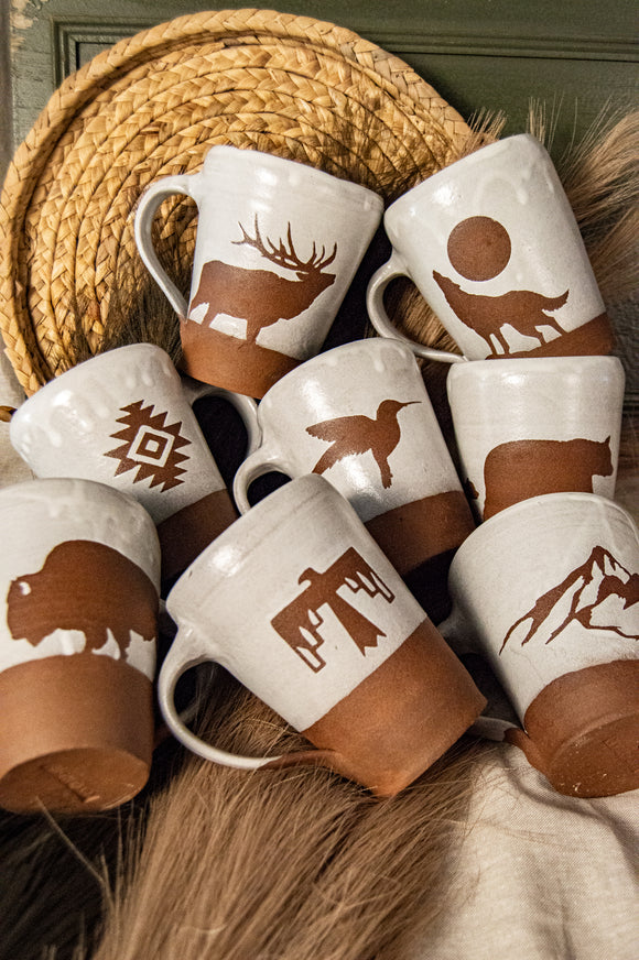 Wild Rojo Full 8 Mug Set