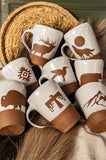 Wild Rojo Full 8 Mug Set