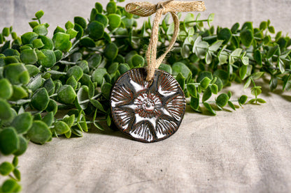 Ancient Jasper Circular Ornament