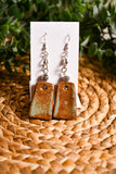 Heirloom Blue Dangle Earrings