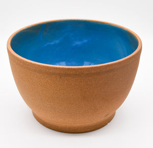 Turquoise & Clay Chili Bowl