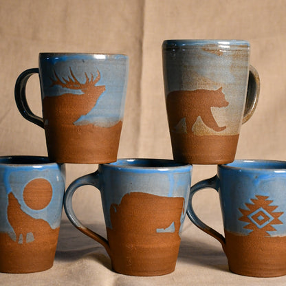 Wild Rojo 5 Mug Set
