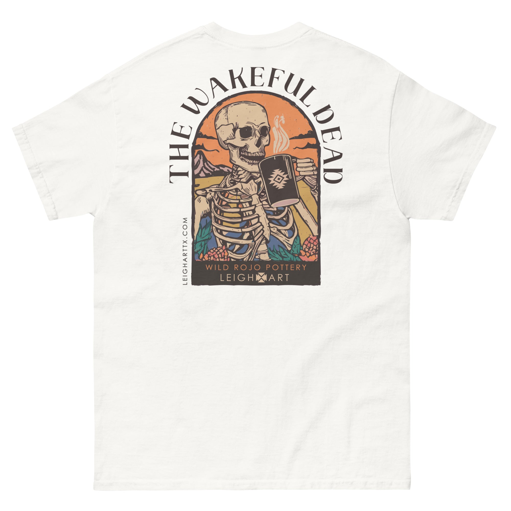 The Wakeful Dead - Wild Rojo Tee – Leigh Art