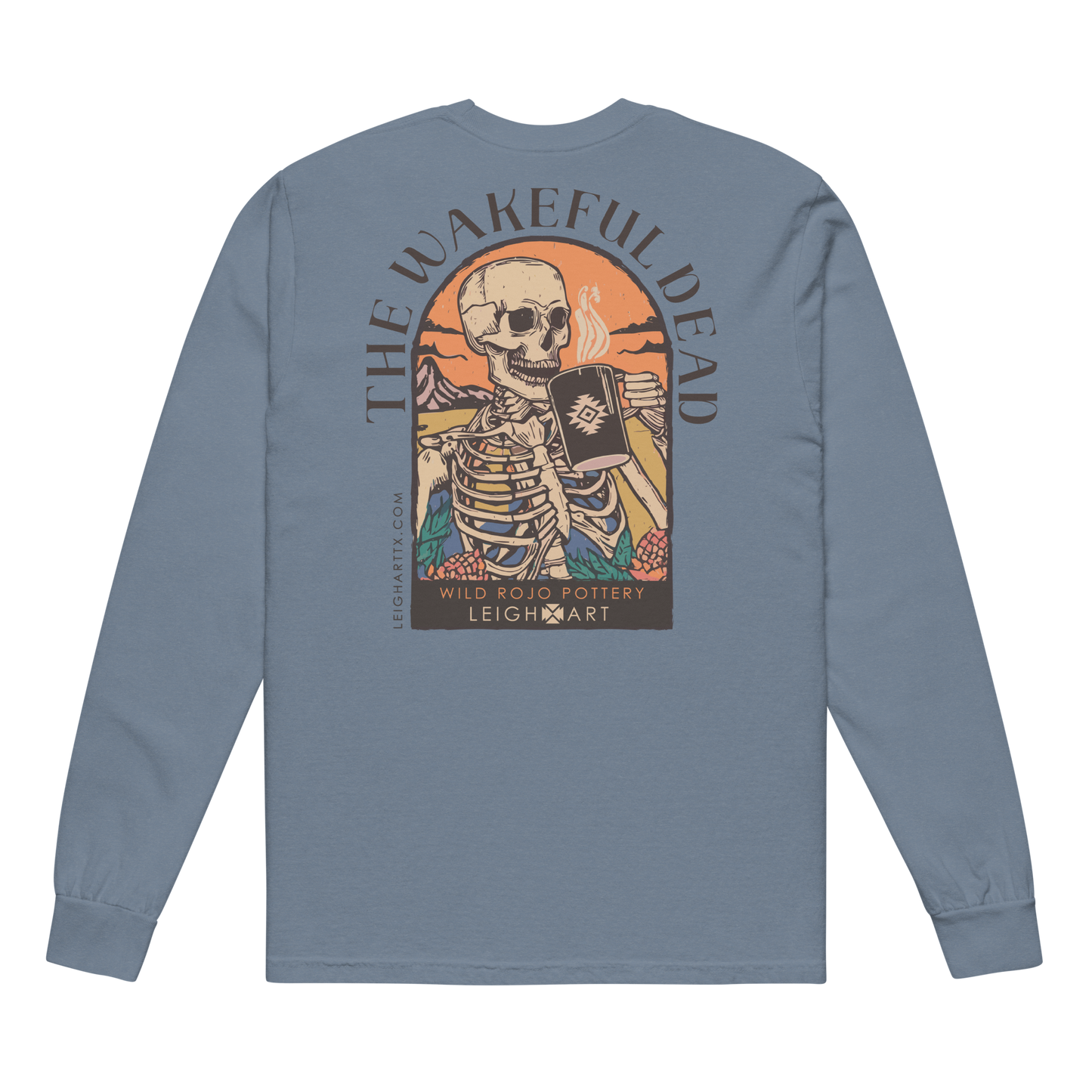 The Wakeful Dead - Wild Rojo Longsleeve