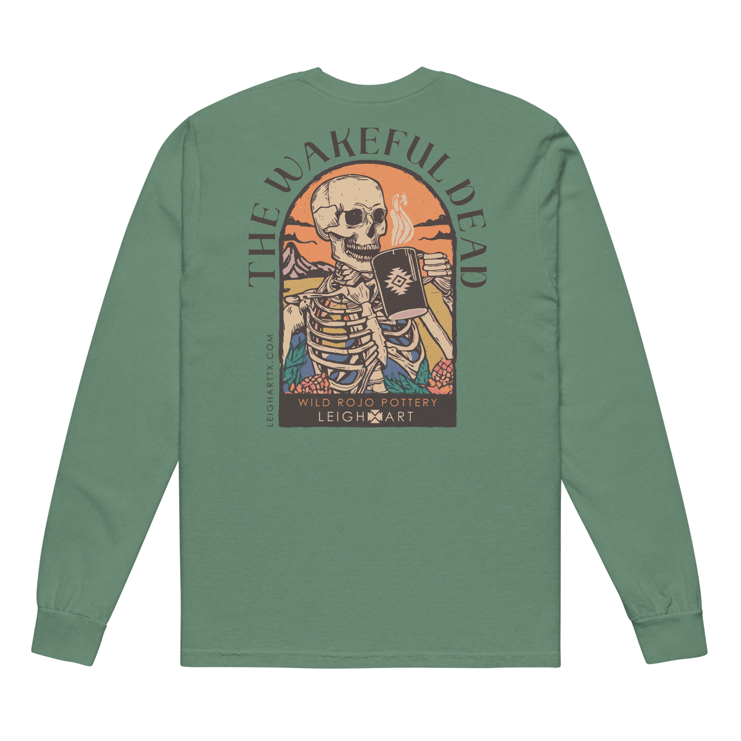 The Wakeful Dead - Wild Rojo Longsleeve