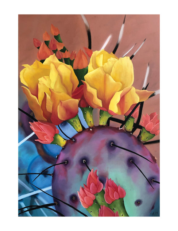 Prints - Where the Cactus Flowers Grow